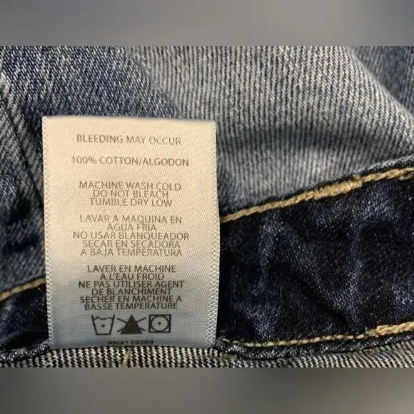 NWOT, Hidden “Zoey” Jeans, Distressed Contrasting Denim High Rise Fit, Size 30 - Picture 6 of 6